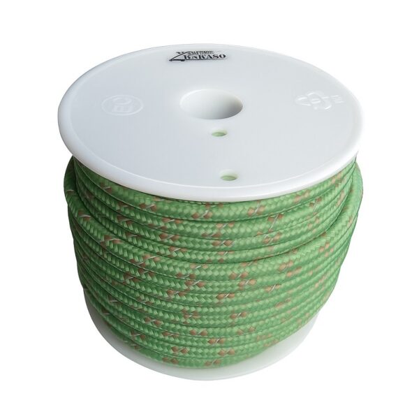 Mount Rakaso T1 5mm反光營繩 30m 霧竹綠/咖啡 61TGR5T1GN-30_01