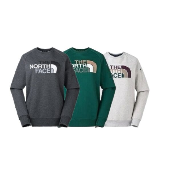 The North Face 中性 Logo圓領刷毛保暖T恤 NF0A3L6U_01