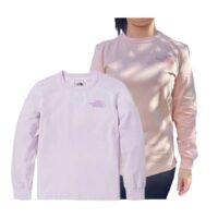 NF0A7QUH 0001 The North Face 女 後背印花圓領長上衣 NF0A7QUH _01
