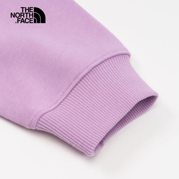 THE NORTH FACE 女 刺繡Logo套頭衫 粉紫 / 大學T / NF0A7WECHCP