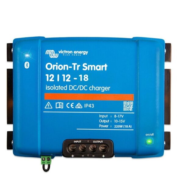 Victron Orion-Tr DC/DC 隔離充電器 12V/12V/18A ORI121222120