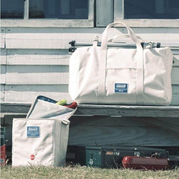 Coleman INDIGO LABEL 多用途雙口爐收納袋 / 象牙白 CM-30733 / 2000030733