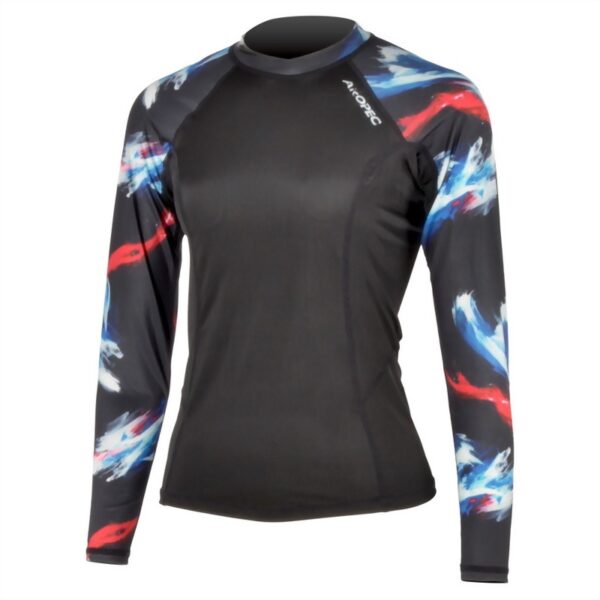 AROPEC 女 萊克長袖防曬衣 SS-5K88W-BK/P1_01