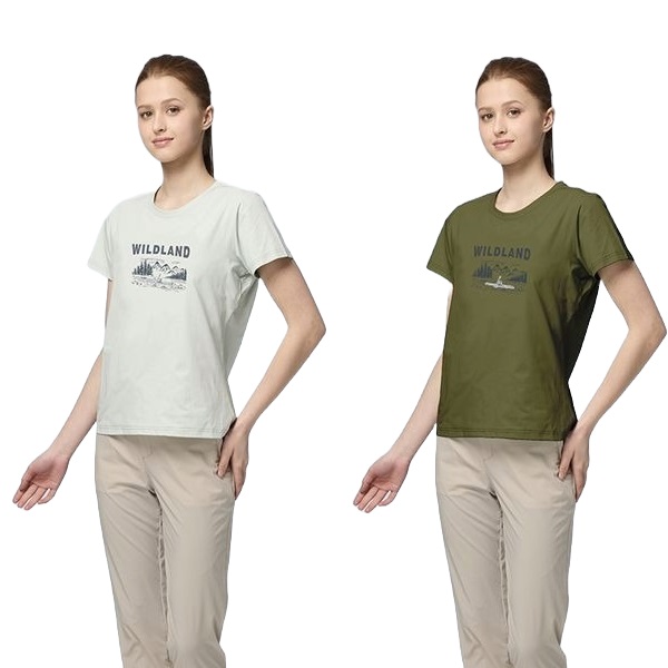 WILDLAND 荒野 女 輕量抗UV吸排快乾機能T 0B31651_01