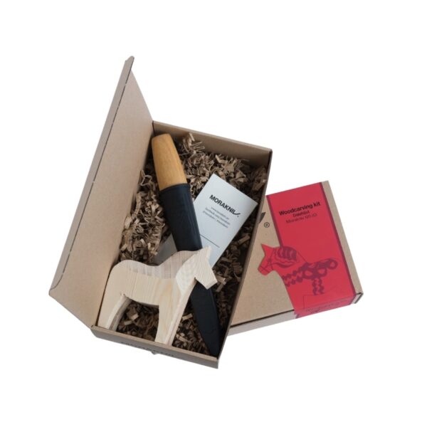 14041 MORAKNIV 木雕刀與達拉馬 原木 14041_01