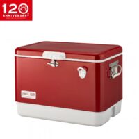 Coleman 51L 120周年經典鋼甲冰箱 紅 CM-06401_01