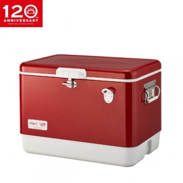 CM-06401 Coleman 51L 120周年經典鋼甲冰箱 紅 CM-06401_01