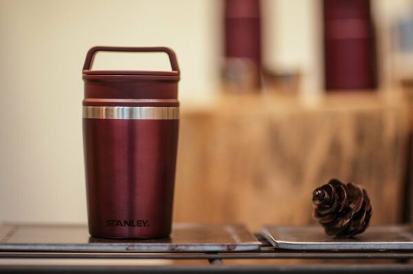 STANLEY 冒險真空馬克杯0.24L酒紅 / 保溫杯 保溫瓶 / 10-02887-044