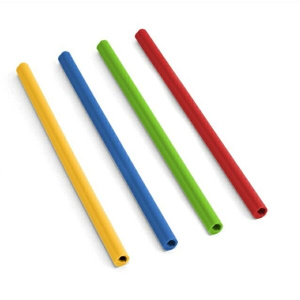 Coghlans 彩色矽膠吸管四入組 2155_01
