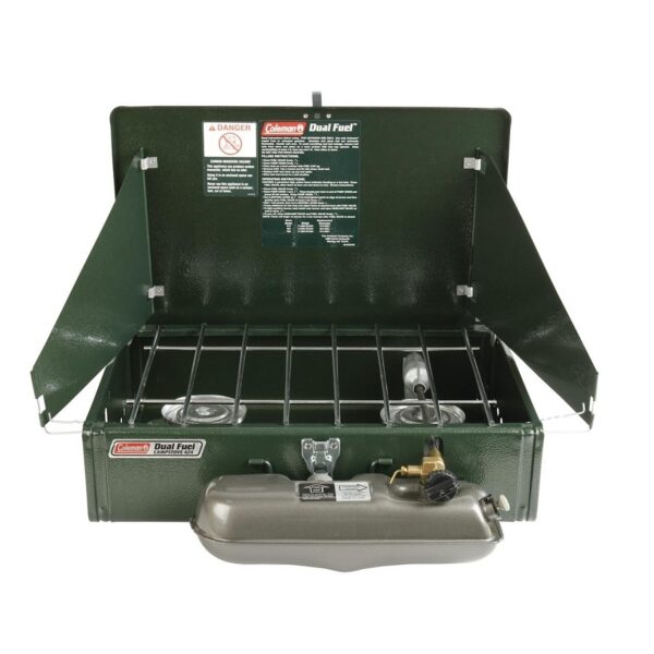 Coleman 424雙燃料雙口氣化爐 3000006611_01