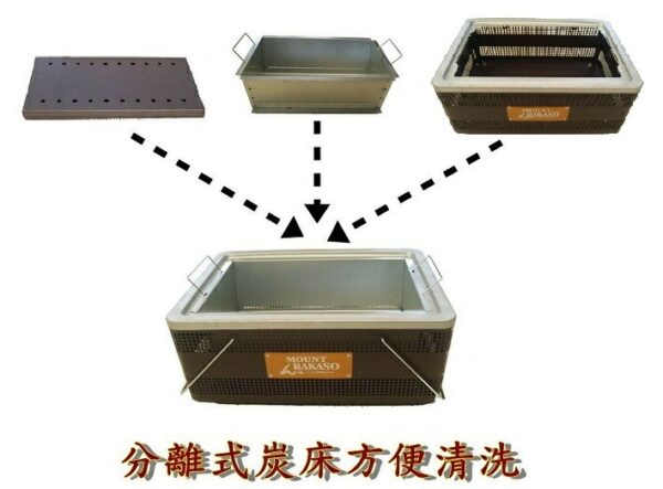 Mount Rakaso Cube Grill 1S烤肉架 / BBQ燒烤爐 / 62GRC1S