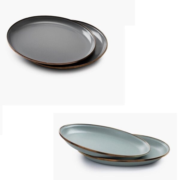 BAREBONES 8吋琺瑯沙拉盤組 2入 CKW-427_01