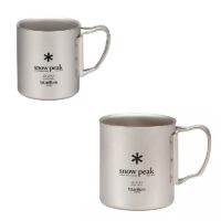 Snow Peak 鈦金屬雙層杯 MG-053R_01
