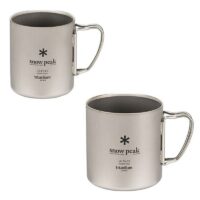 Snow Peak 雙層鈦金屬杯 MG-153_01