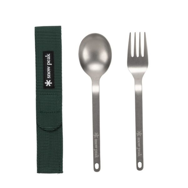 Snow Peak 鈦金屬叉匙組 SCT-002_01