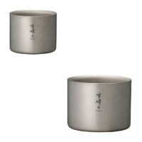 Snow Peak 雪峰鈦雙層杯 TW-126_01