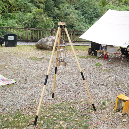 Mount Rakaso 原木吊燈三腳架 MCPLTWH