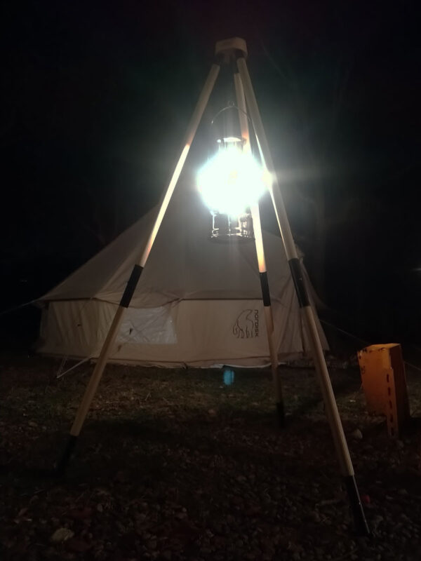 Mount Rakaso 原木吊燈三腳架 / MCP系列 營燈架 / MCPLTWH