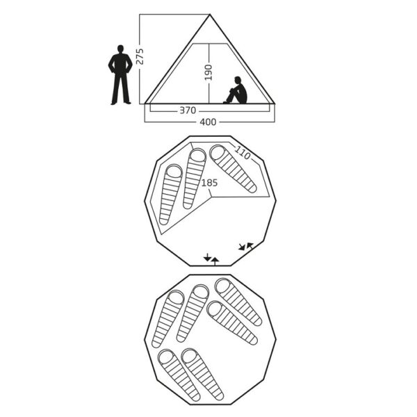 Nordisk 精靈六人帳 / Alfheim 12.6 熊帳 ND-142013 / 142013