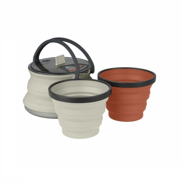 Sea to Summit SS X-摺疊餐具組11號 砂礫灰 AXSETSS11SA_01