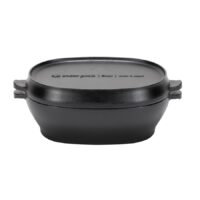 CS-503R Snow Peak Micro Iron Oven 扁圓型迷你鑄鐵鍋 CS-503R_01