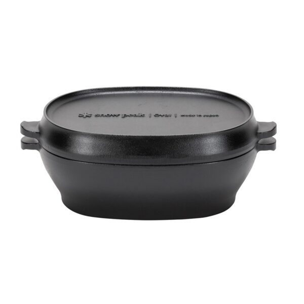 CS-503R Snow Peak Micro Iron Oven 扁圓型迷你鑄鐵鍋 CS-503R_01