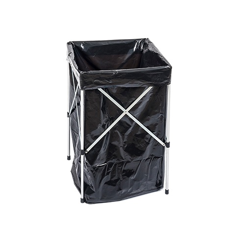 GoSport 鋁垃圾架 摺疊垃圾架 附5PS垃圾袋 45270_01
