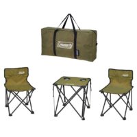 Coleman 緊湊桌椅組 綠橄欖 CM-38841_01