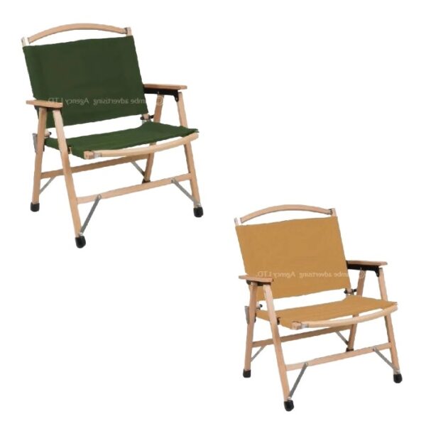 GoPace 帆布櫸木折疊椅 GP-18002Y_01