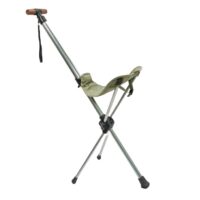 MONTERRA 輕量鞍型折疊騎馬椅 橄欖綠 Saddle I-3_01