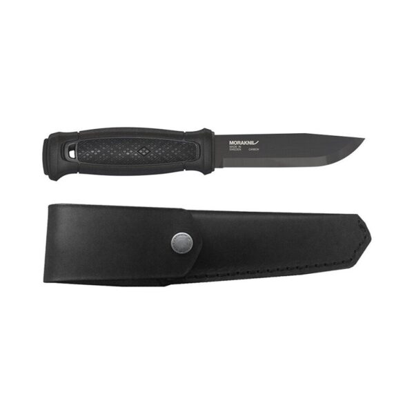 MORAKNIV GARBERG BlackBlade 全龍骨碳鋼直刀(皮革護套) 13100_01