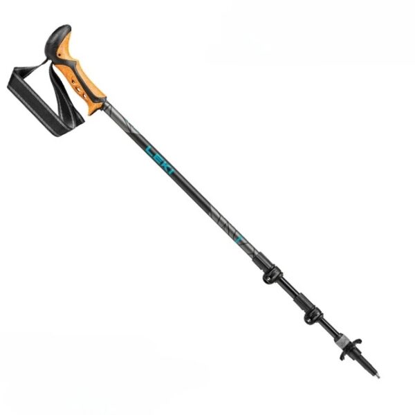 Leki Khumbu Lite AS 中性軟木握把輕鋁合金避震快扣登山杖 65221561_01