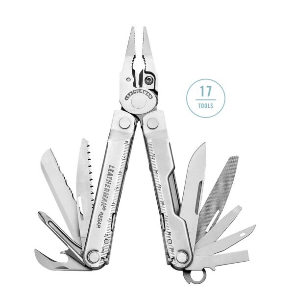 Leatherman Rebar 銀工具鉗 附尼龍套 831557_01