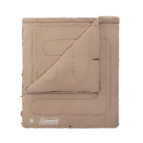 Coleman 2 IN 1家庭睡袋 灰咖啡 CM-85659_01