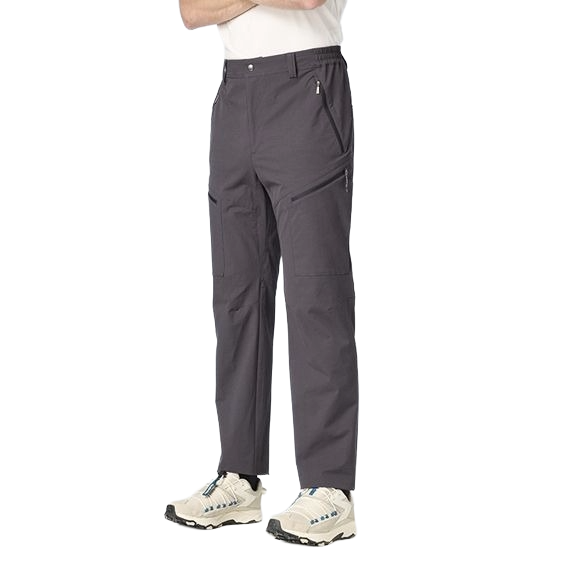 Wildland 荒野 四彈防潑三季貼袋功能褲 灰 0B32306_01