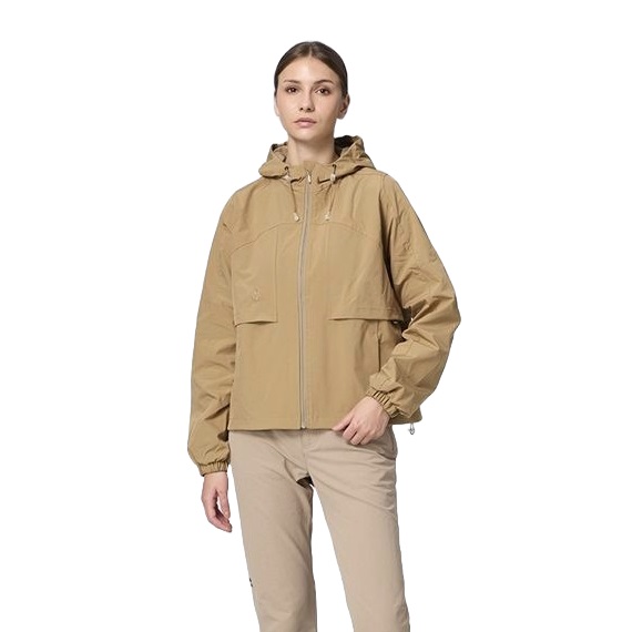 Wildland 荒野 女山系防潑短版寬鬆外套 0B32921-193_01