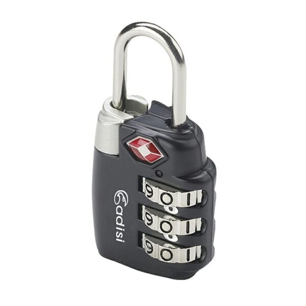 Adisi TSA 海關密碼鎖 黑 6x3x1.3cm AS24028_01