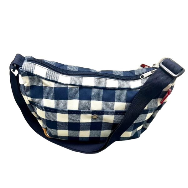 Coleman 6L多功能側背包 海軍藍格紋 / CM-32564