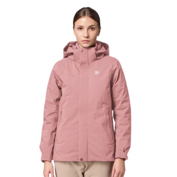 0B32919-221 Wildland 荒野 女 彈性防水3in1+羽絨兩件式外套 0B32919-221_01