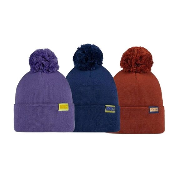 134487 Buff 兒童 青少年 RICS針織保暖毛球帽 134487_01