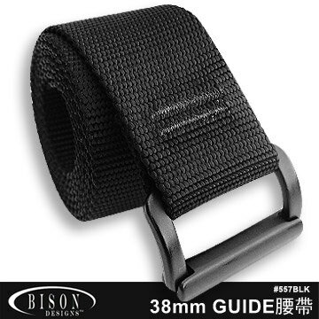 Bison 38mm Guide Belt 腰帶 557BLK_01