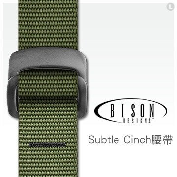 Bison 30mm Subtle Cinch腰帶 黑扣 572DKO_01