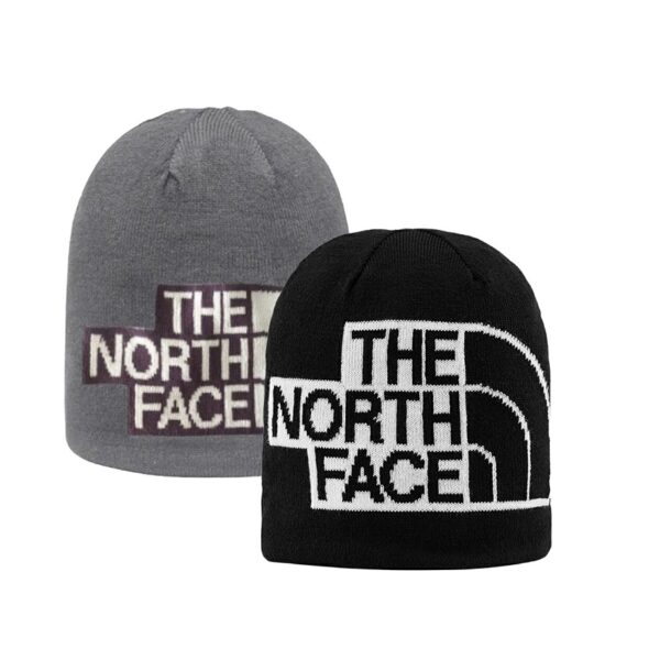 The North Face Logo印花兩穿保暖帽 NF0A5FW8_01