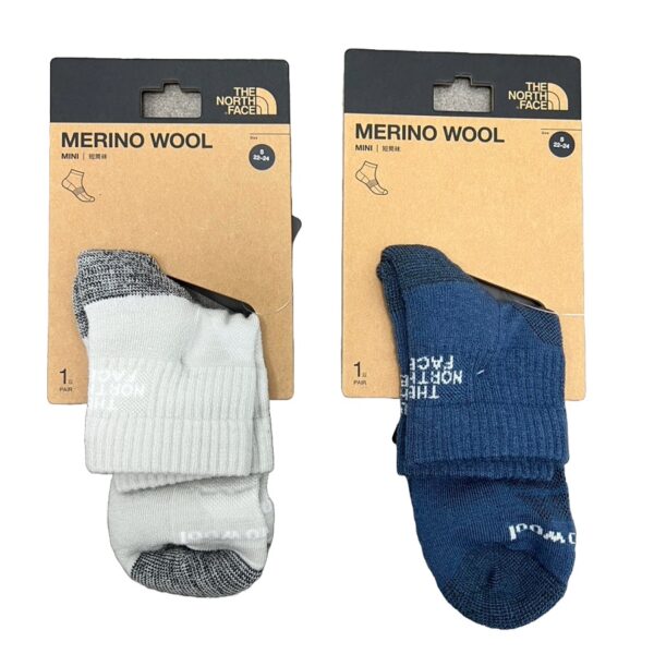 The North Face 中性 美麗諾羊毛耐磨中短襪 NF0A7WI4_01