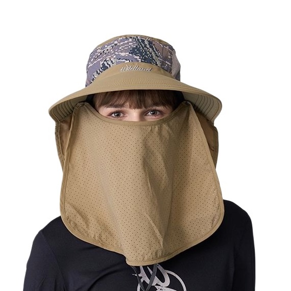 Wildland 荒野 中性抗UV收納式功能遮陽帽 WH1036-163_01