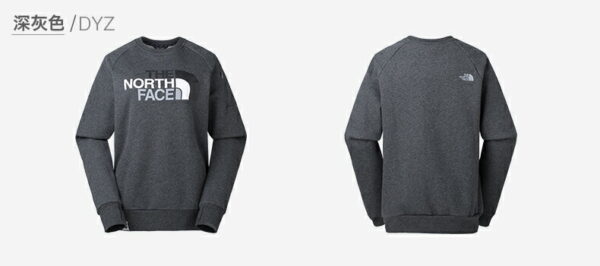 The North Face 中性 Logo圓領刷毛保暖T恤 / NF0A3L6U