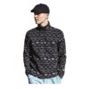 The North Face 男 幾何刷毛拉鍊套頭衫 NF0A3LAE8BM_01