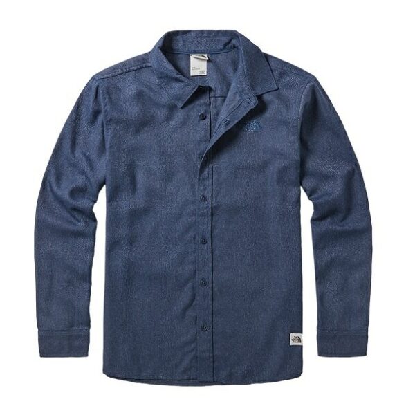 The North Face 男 仿單寧休閒柔軟襯衫 NF0A46GEN4L_01