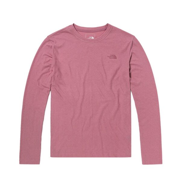 The North Face 女 Logo圓領長袖T恤 NF0A5B12ZCF_01