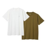 TS-23AU0010 Snow Peak 中性 SnowPeak logo 短上衣 TS-23AU0010_01